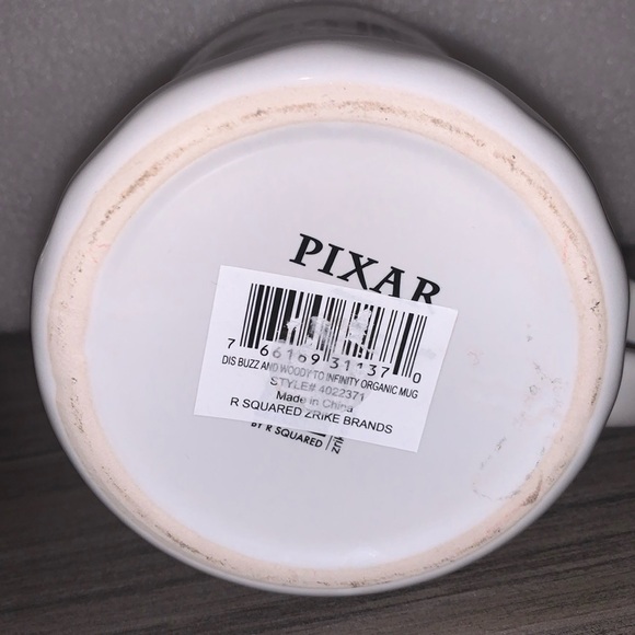 Disney Pixar New/Unboxed Woody & Buzz Lightyear Organic Mug - Picture 4 of 6